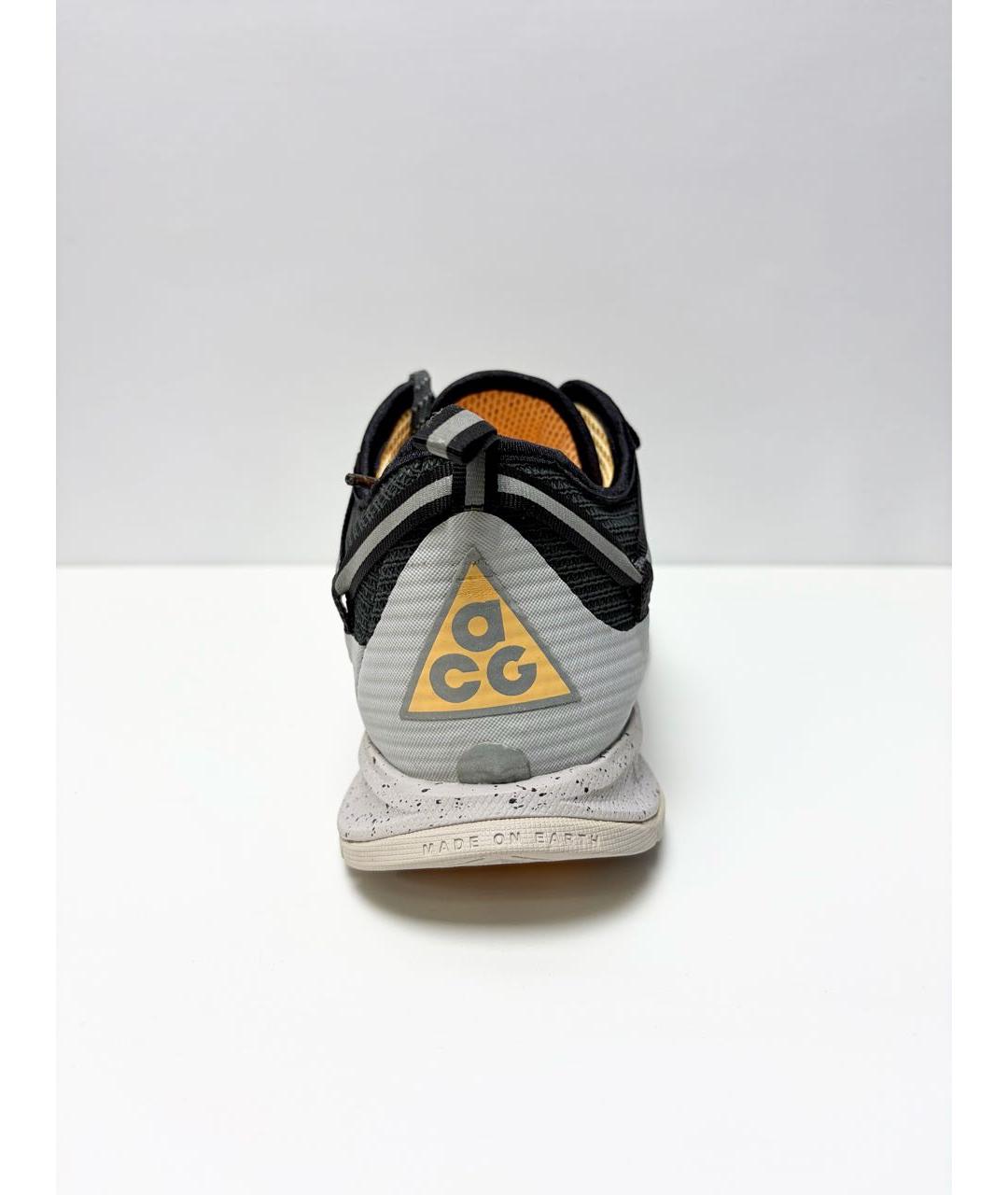 NIKE ACG Серые синтетические низкие кроссовки / кеды, фото 6