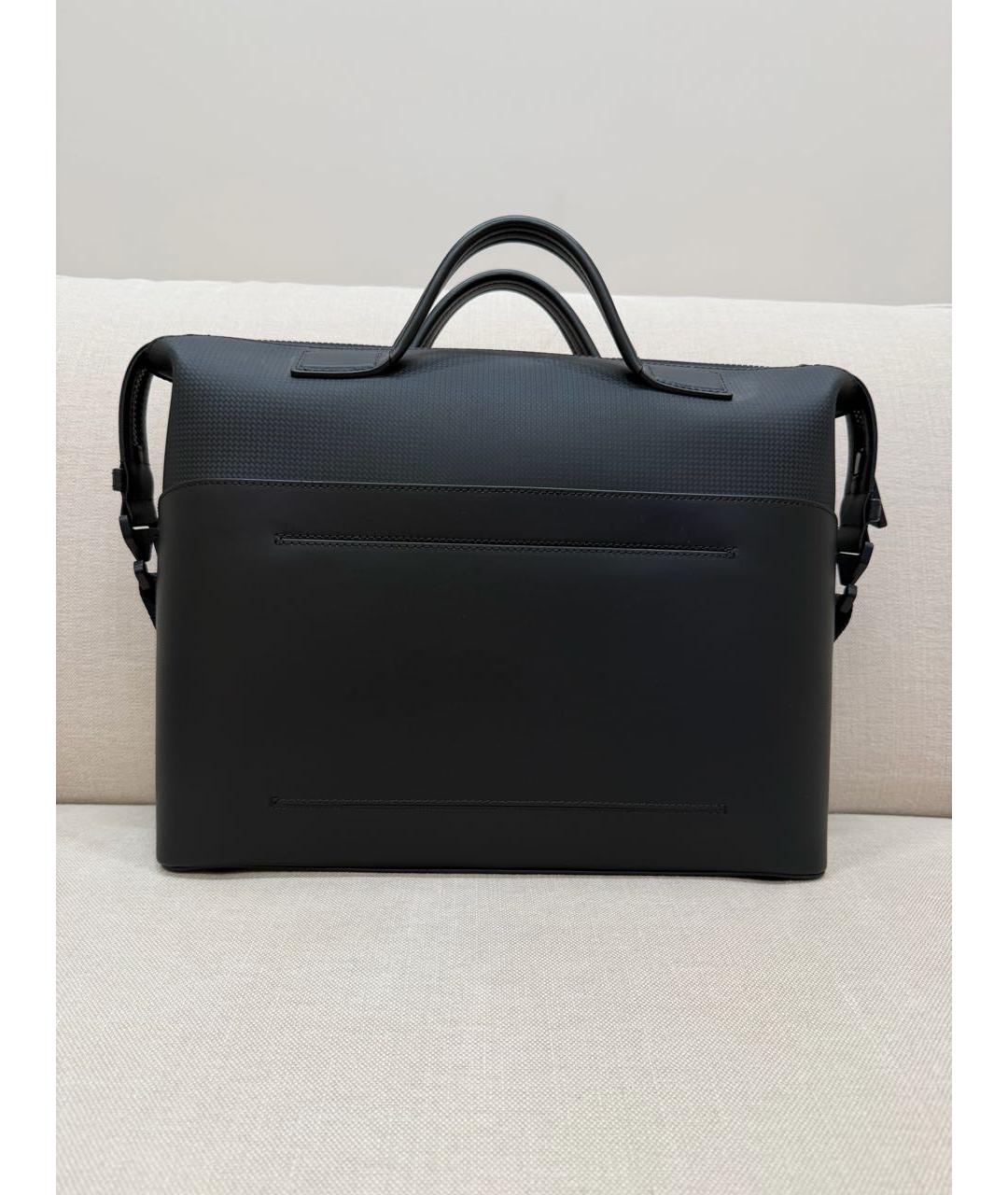 MONTBLANC Черный портфель, фото 2