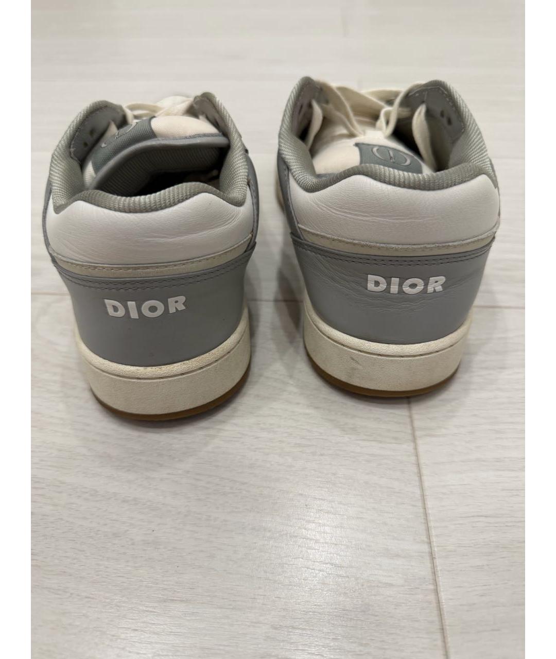 CHRISTIAN DIOR Серые кеды, фото 4