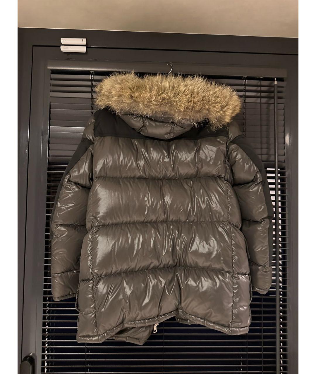 MONCLER Антрацитовая куртка, фото 4