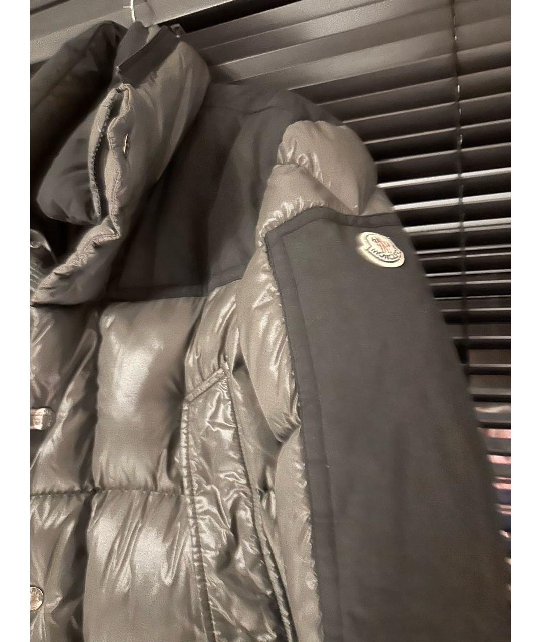 MONCLER Антрацитовая куртка, фото 5