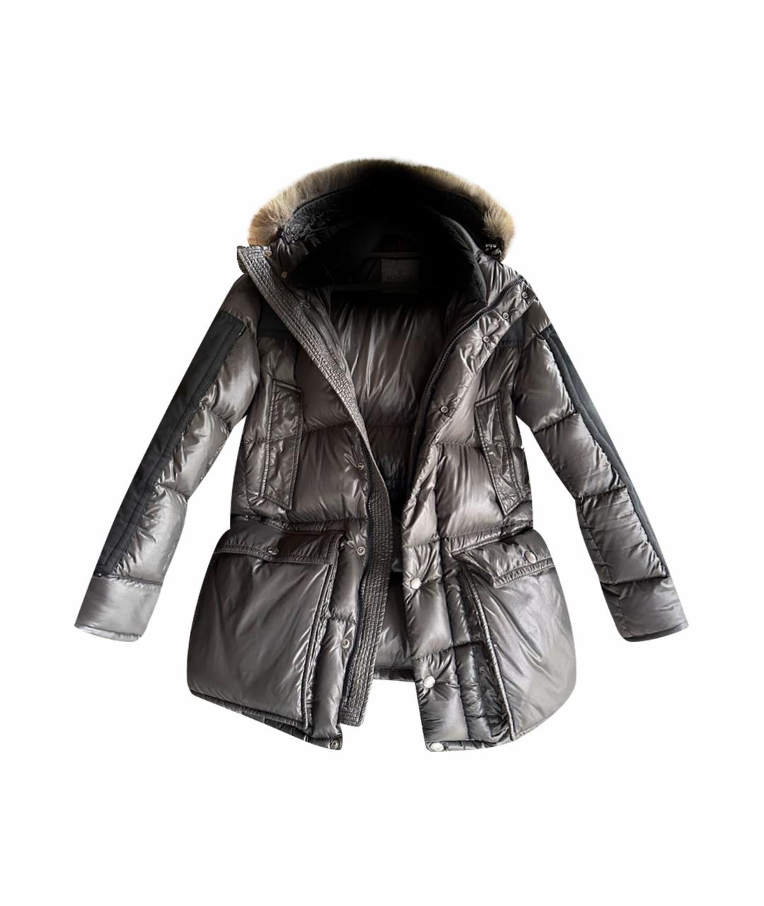 MONCLER Антрацитовая куртка, фото 1