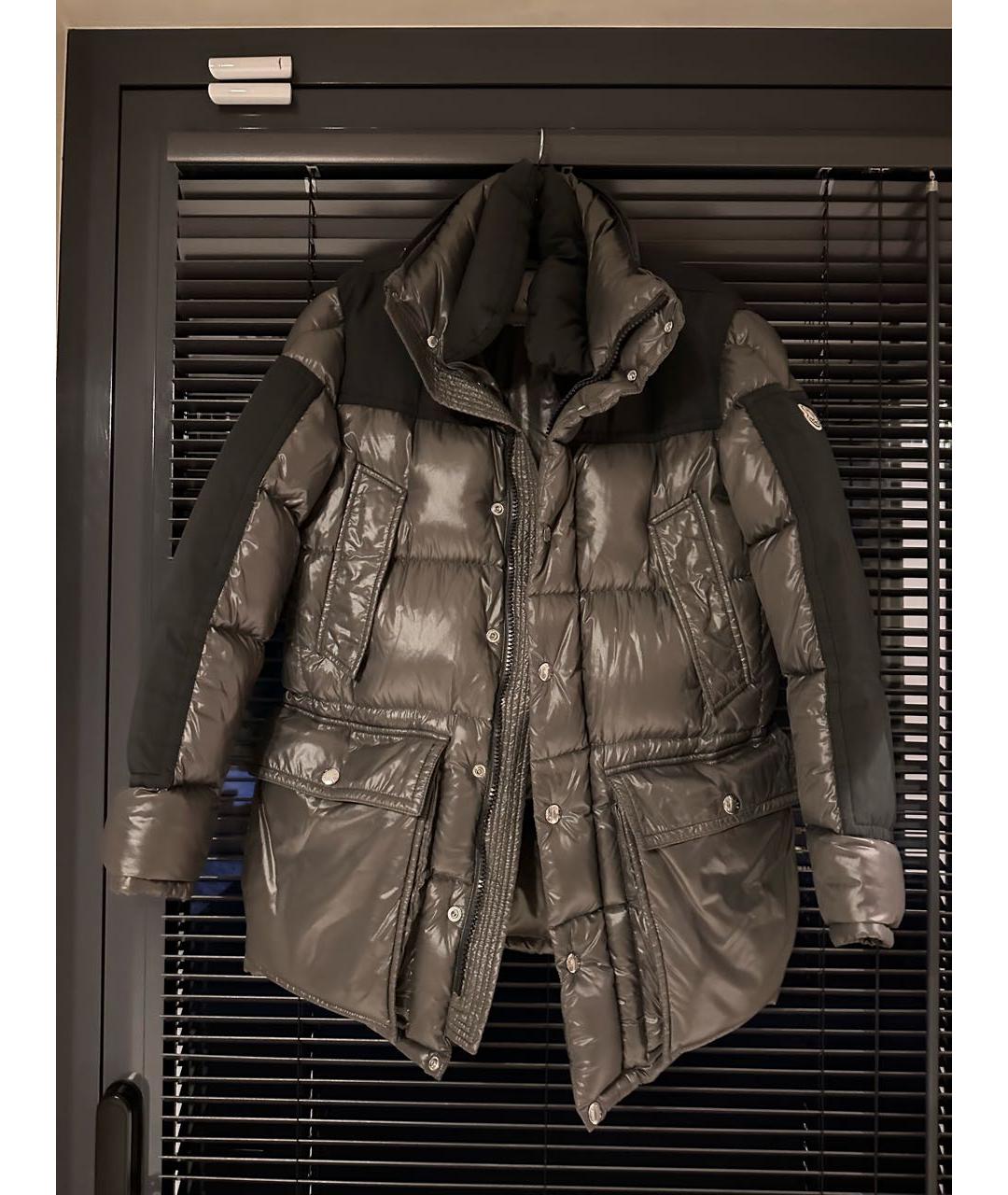 MONCLER Антрацитовая куртка, фото 7