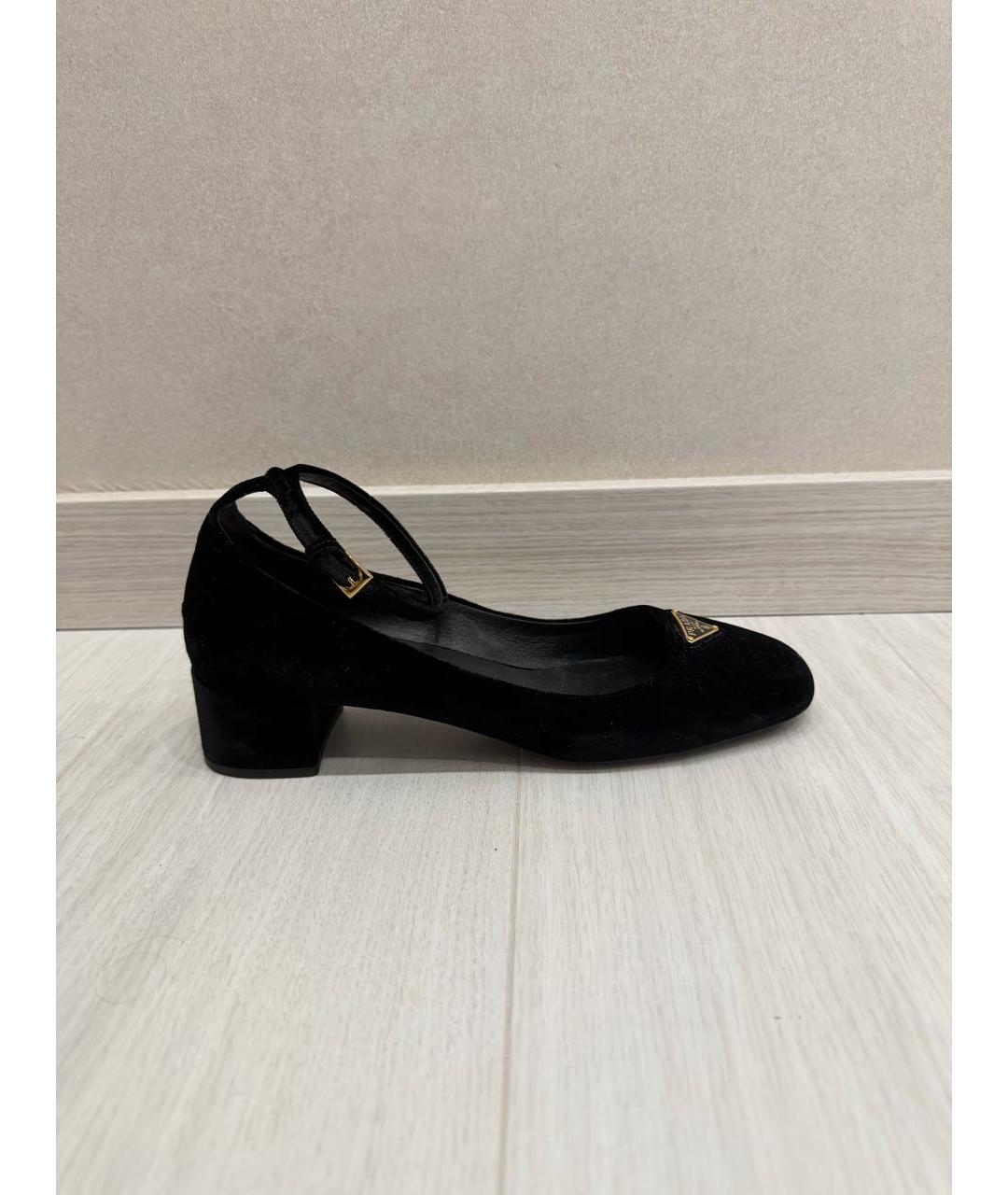 PRADA Черные туфли, фото 9