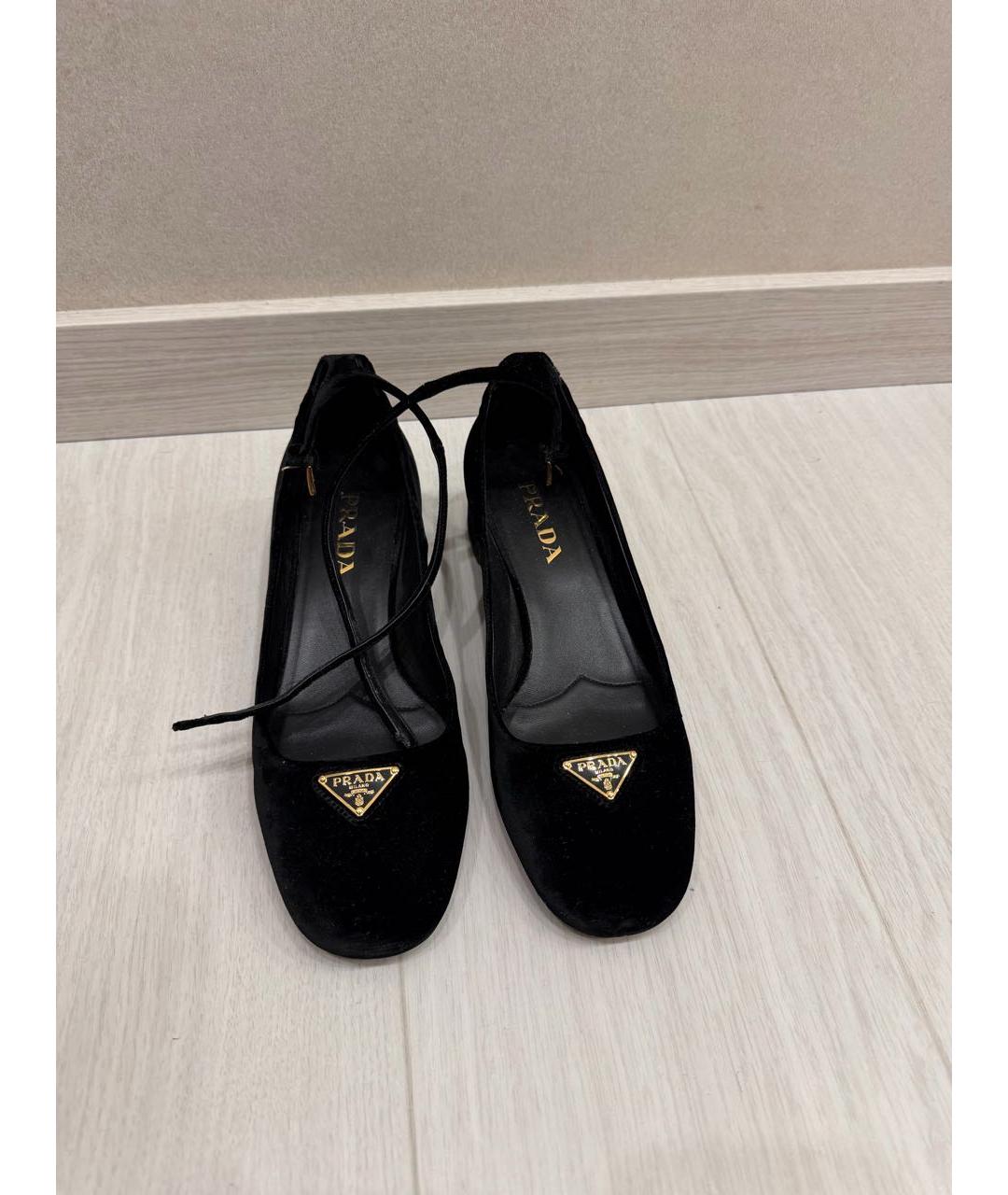 PRADA Черные туфли, фото 2