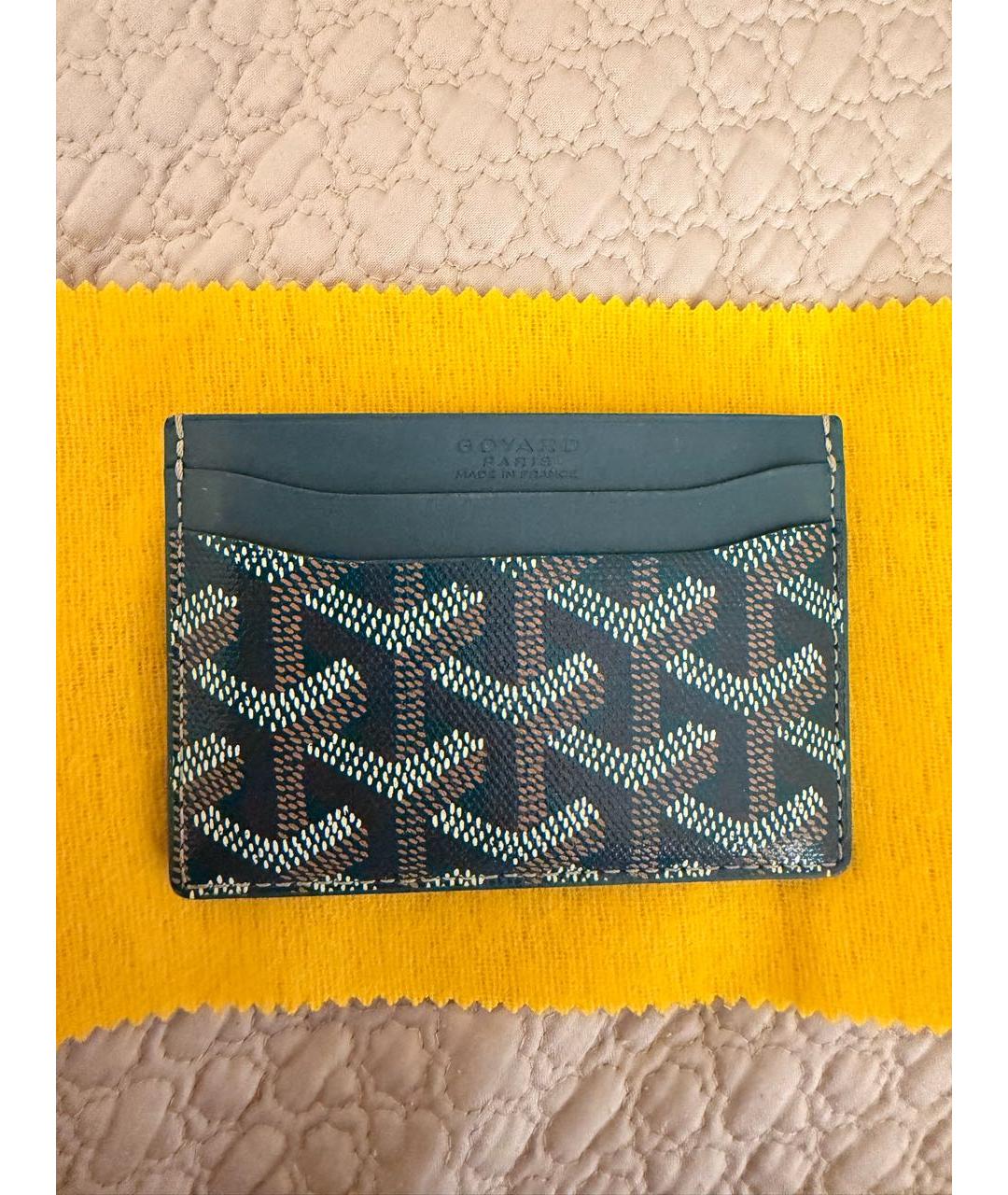 GOYARD Зеленый кардхолдер, фото 4
