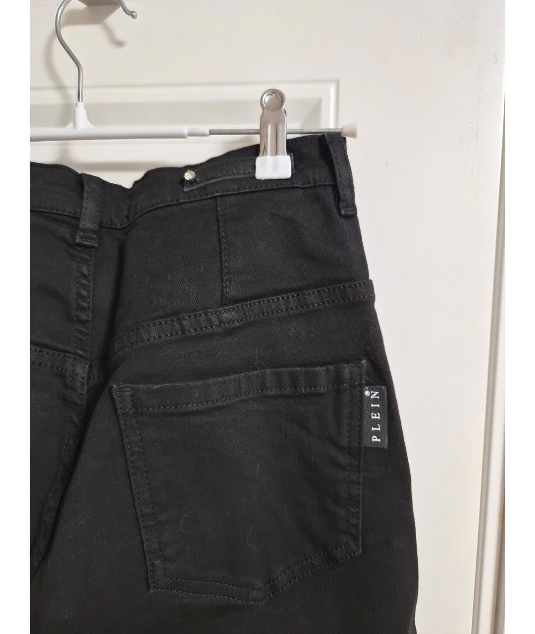PHILIPP PLEIN Черные джинсы слим, фото 5