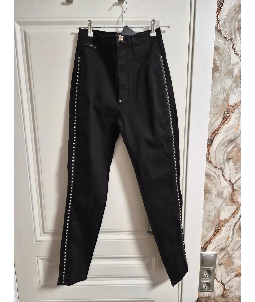 PHILIPP PLEIN Черные джинсы слим, фото 8