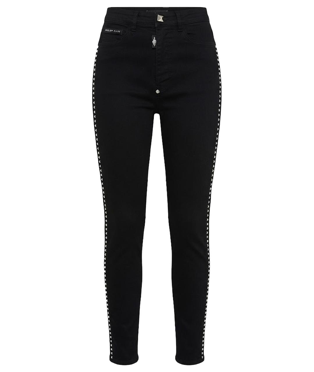 PHILIPP PLEIN Черные джинсы слим, фото 1