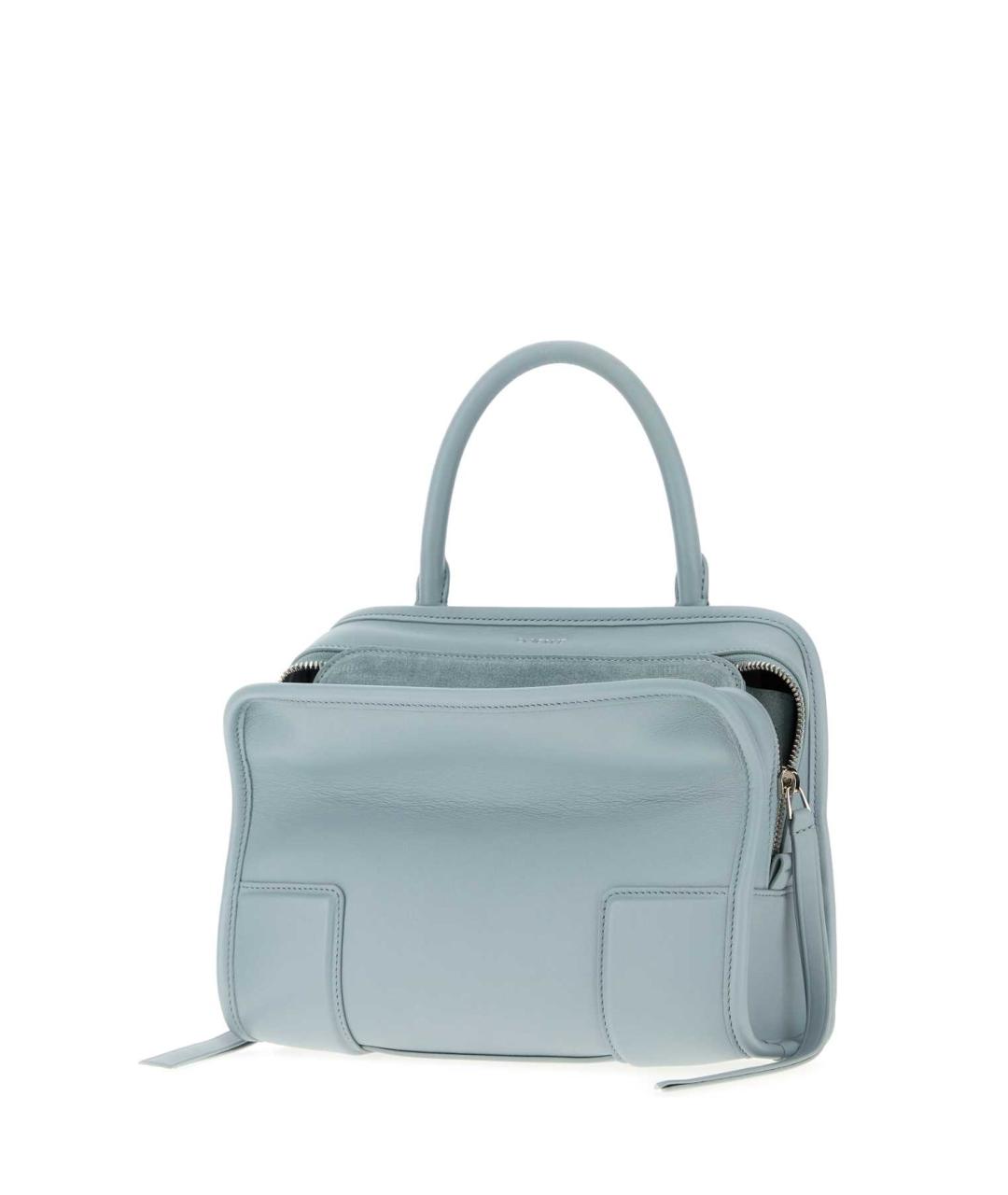 LOEWE Голубая кожаная сумка тоут, фото 2