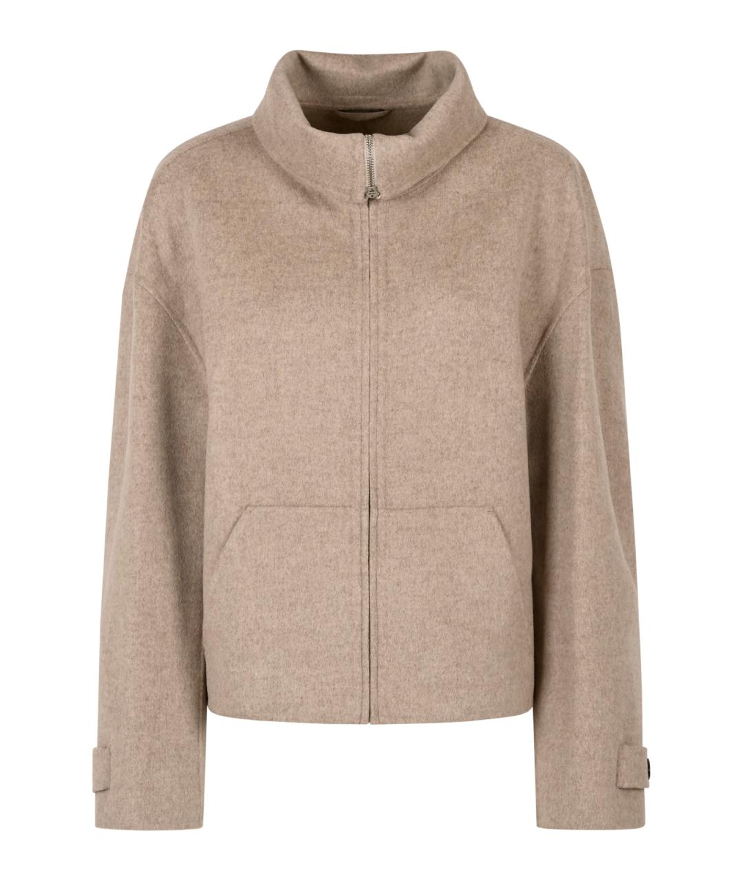 ACNE STUDIOS Бежевая шерстяная куртка, фото 1