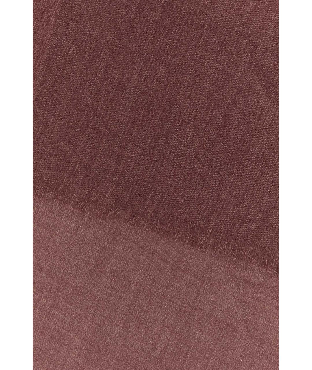 BRUNELLO CUCINELLI Розовый кашемировый шарф, фото 2