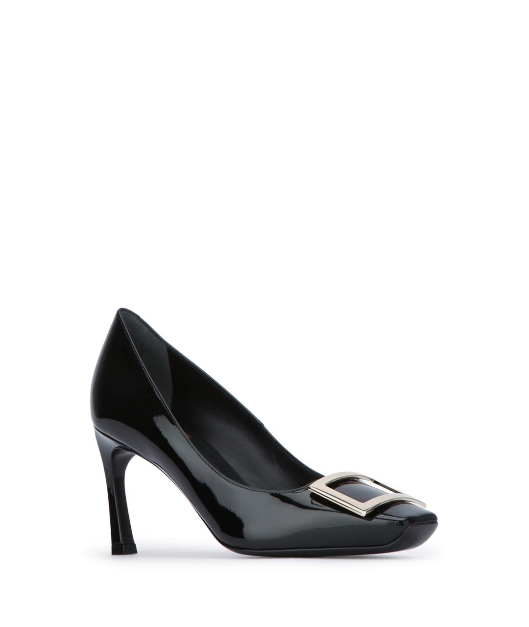 ROGER VIVIER Черные туфли из лакированной кожи, фото 2
