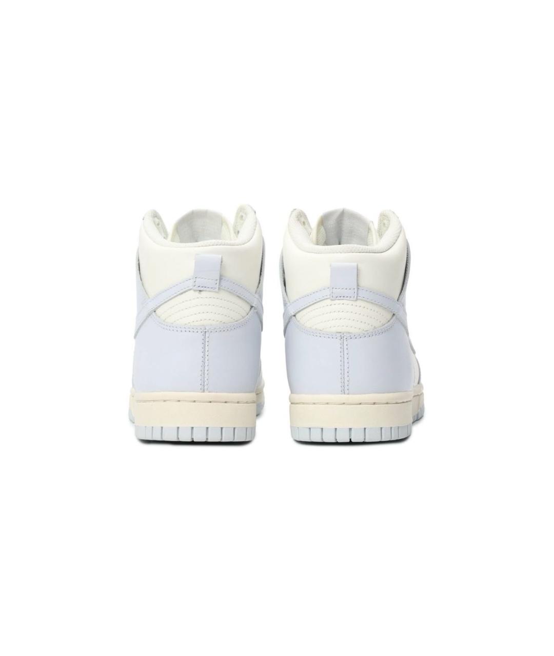 NIKE Голубые кожаные кроссовки, фото 4