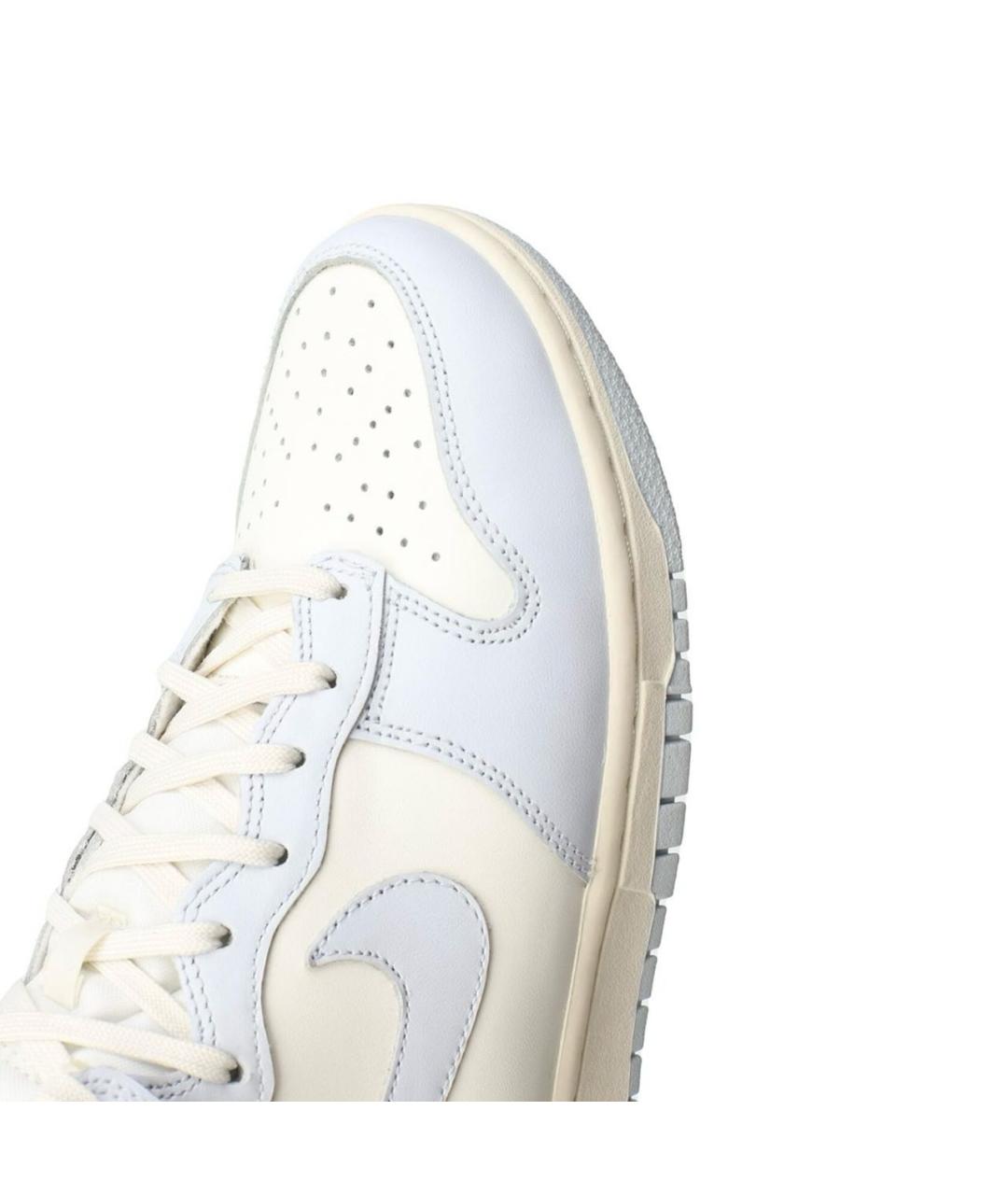 NIKE Голубые кожаные кроссовки, фото 5