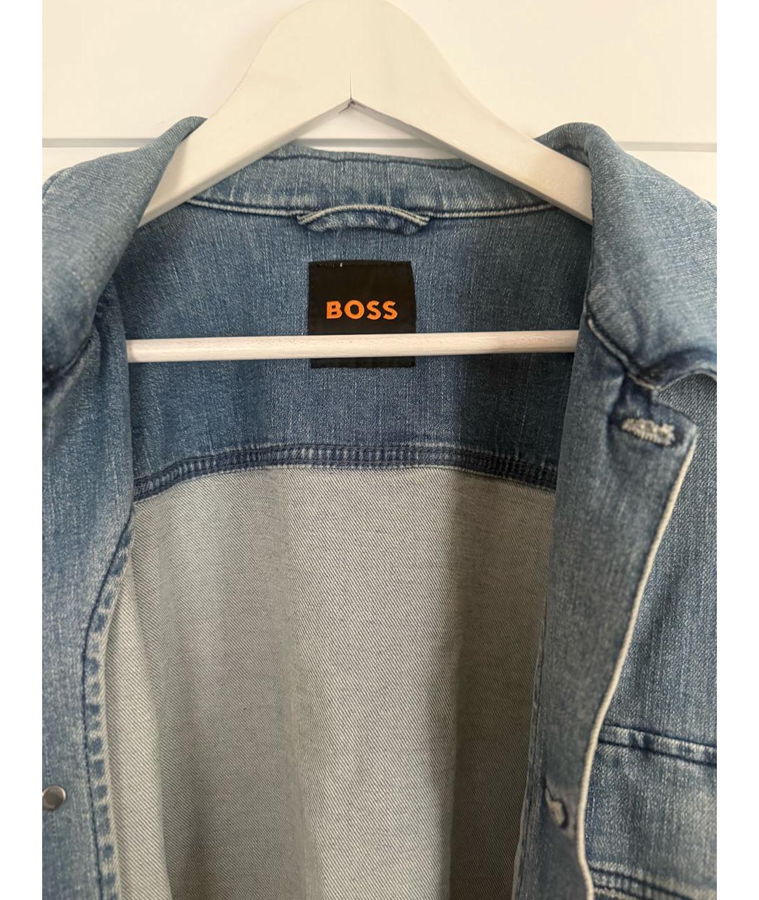 HUGO BOSS Голубая куртка, фото 3