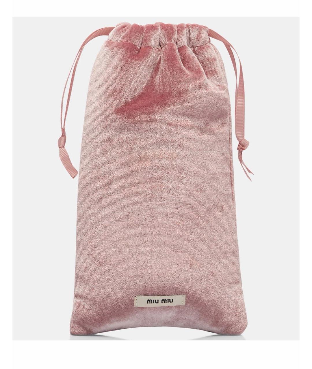 MIU MIU Серые пластиковые солнцезащитные очки, фото 4