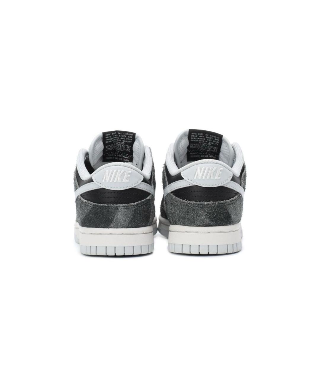 NIKE Антрацитовые замшевые кроссовки, фото 4