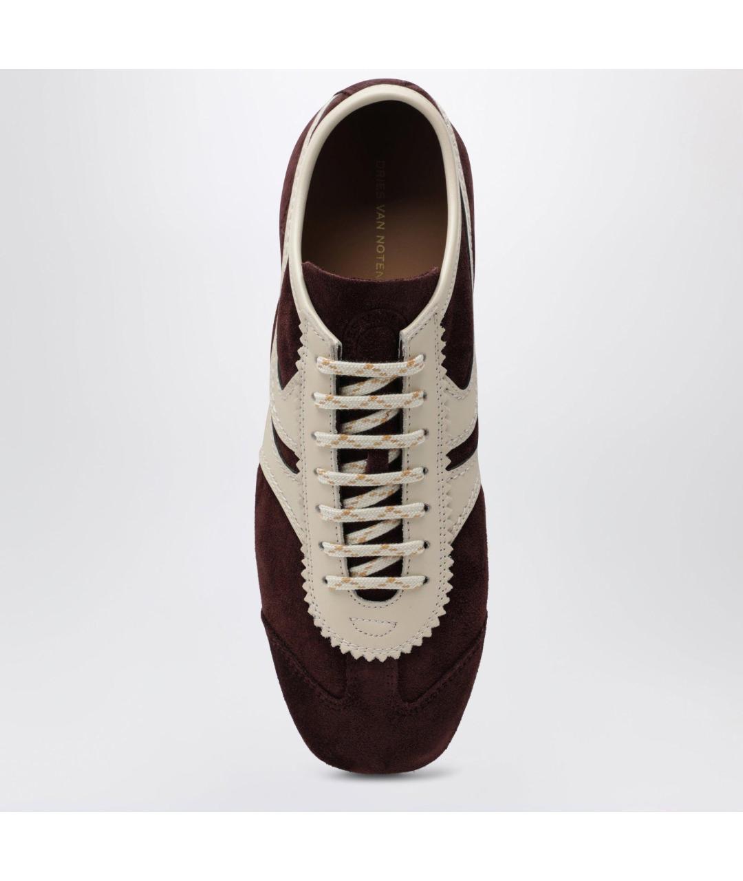 DRIES VAN NOTEN Кожаные кроссовки, фото 3