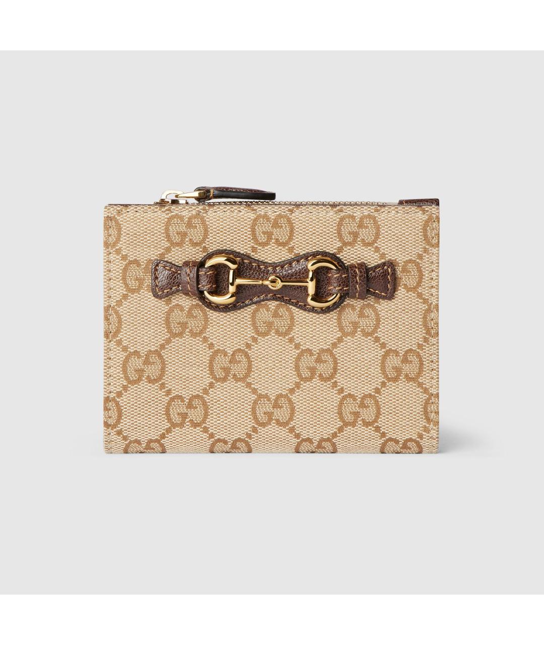 GUCCI Бежевый кошелек, фото 4