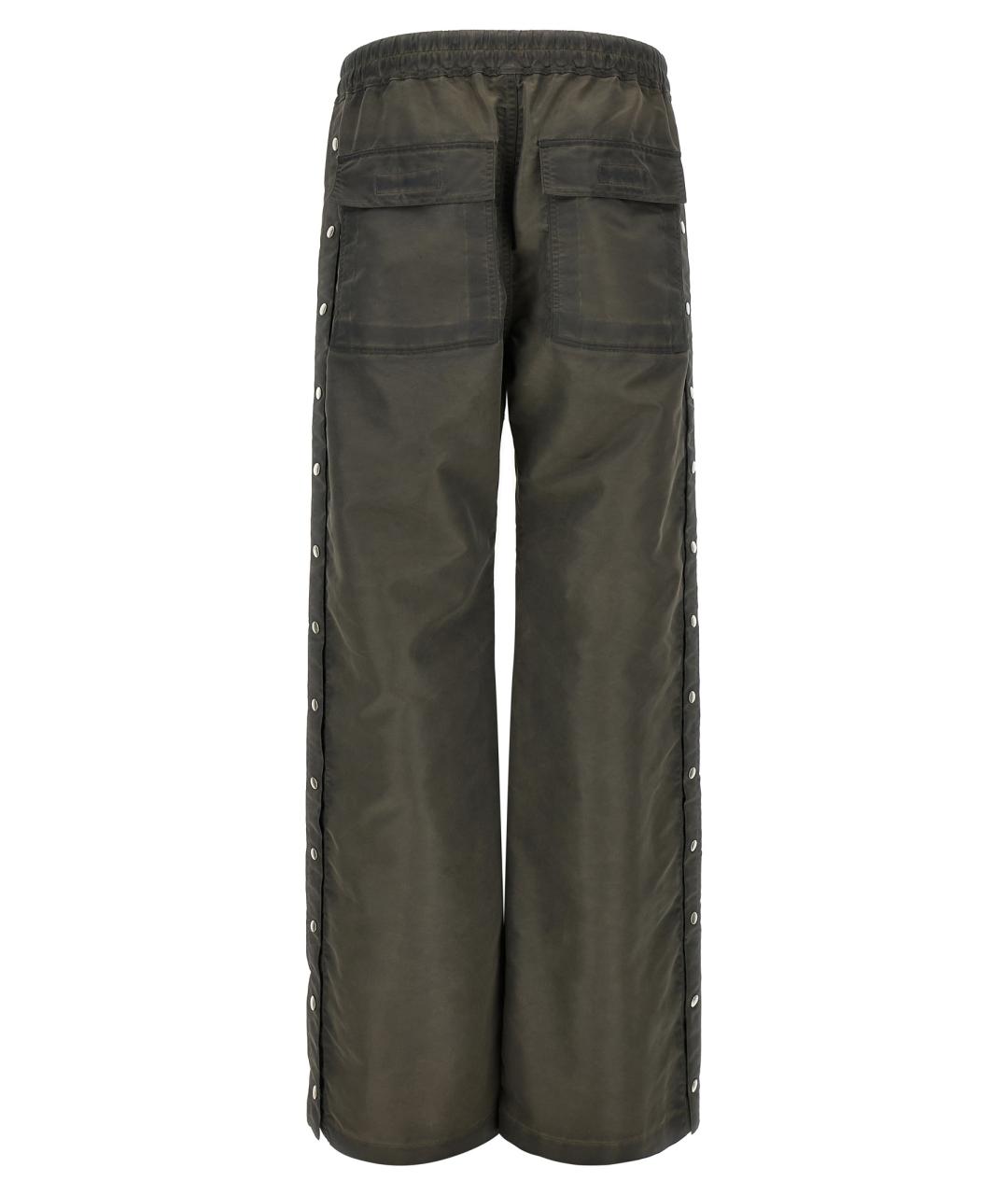 RICK OWENS DRKSHDW Серые полиамидовые повседневные брюки, фото 2