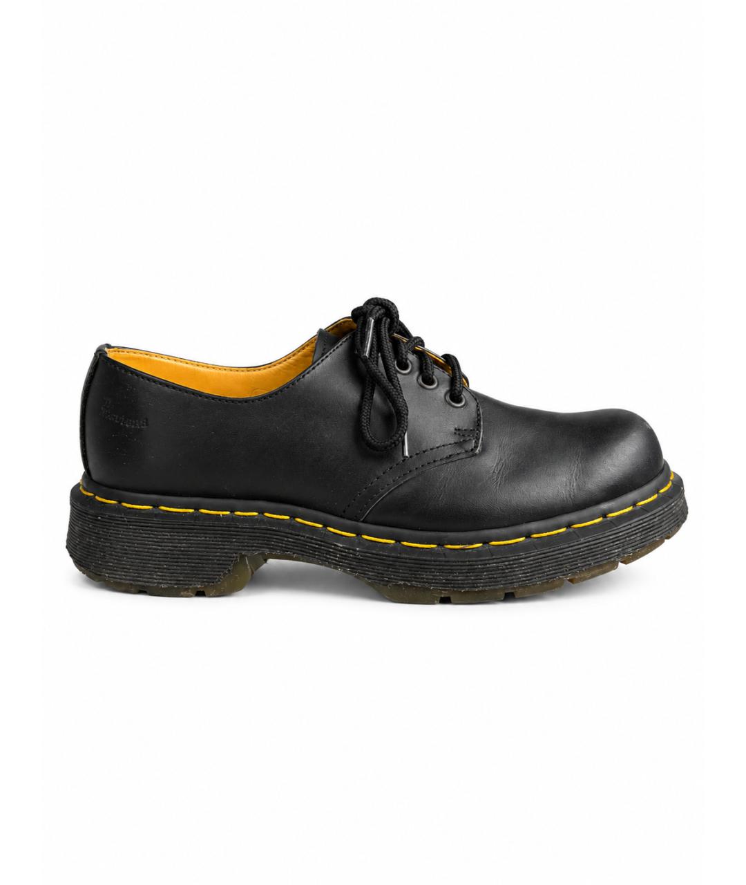DR. MARTENS Черные кожаные ботинки, фото 10