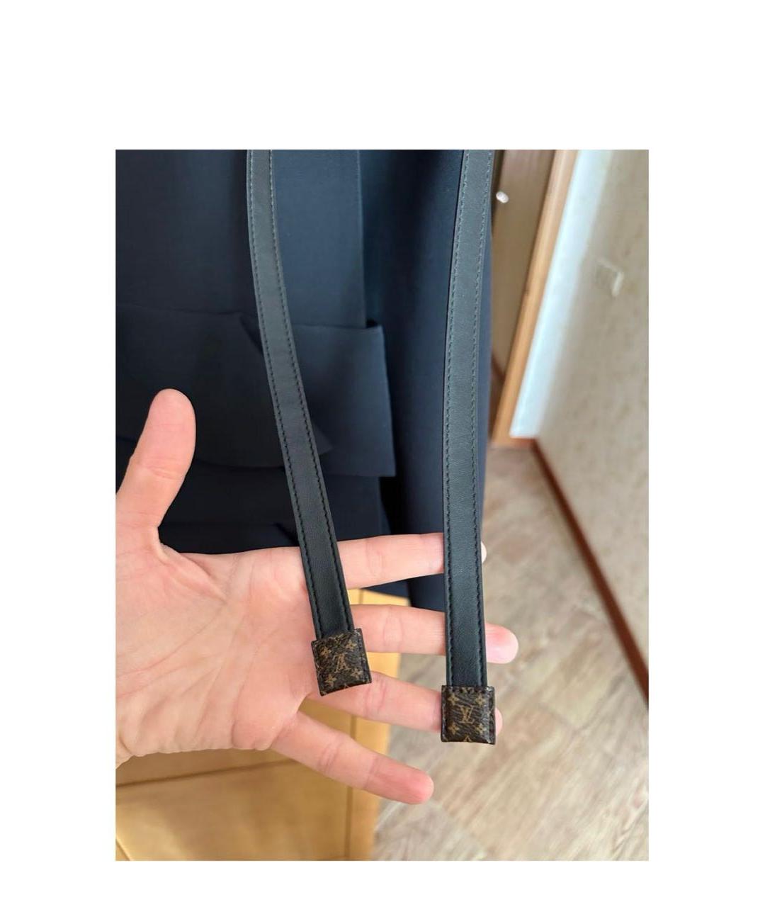 LOUIS VUITTON Черное платье, фото 4