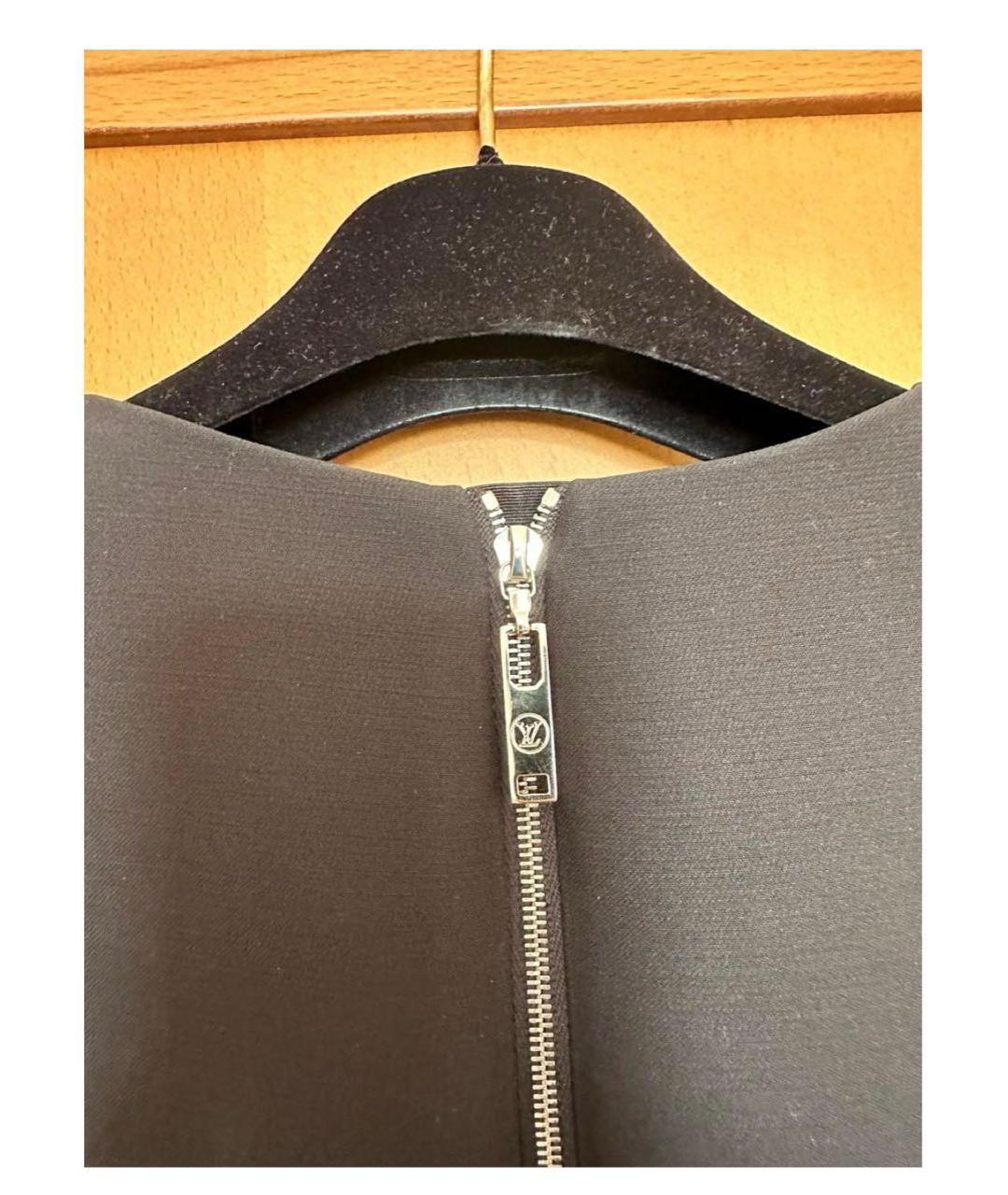 LOUIS VUITTON Черное платье, фото 5