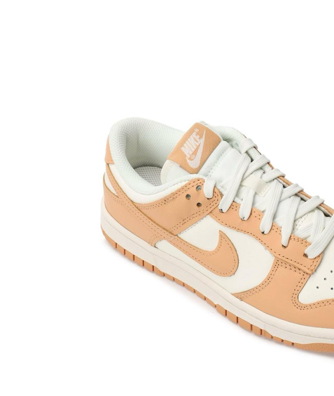 NIKE Оранжевые кожаные кроссовки, фото 5