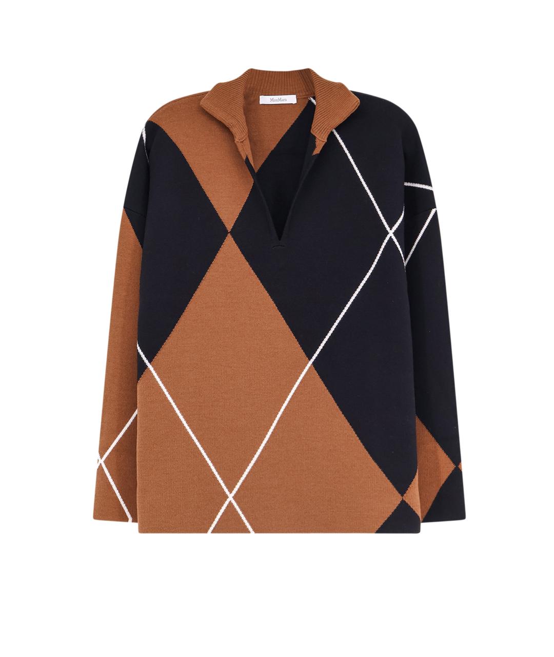 MAX MARA Мульти шерстяной джемпер / свитер, фото 1