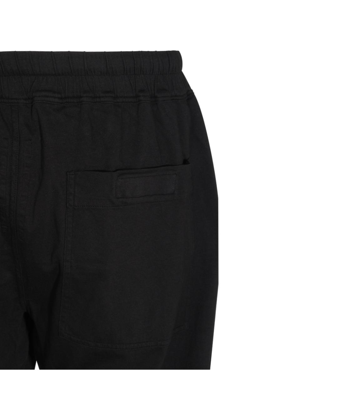 RICK OWENS DRKSHDW Черные хлопковые повседневные брюки, фото 4
