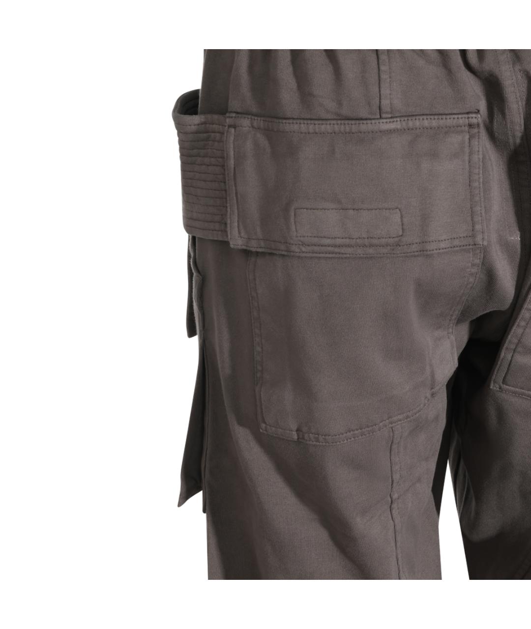 RICK OWENS DRKSHDW Мульти хлопковые повседневные брюки, фото 5