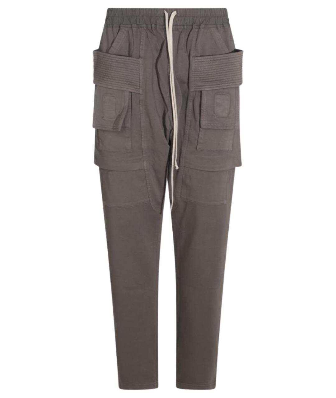 RICK OWENS DRKSHDW Мульти хлопковые повседневные брюки, фото 1