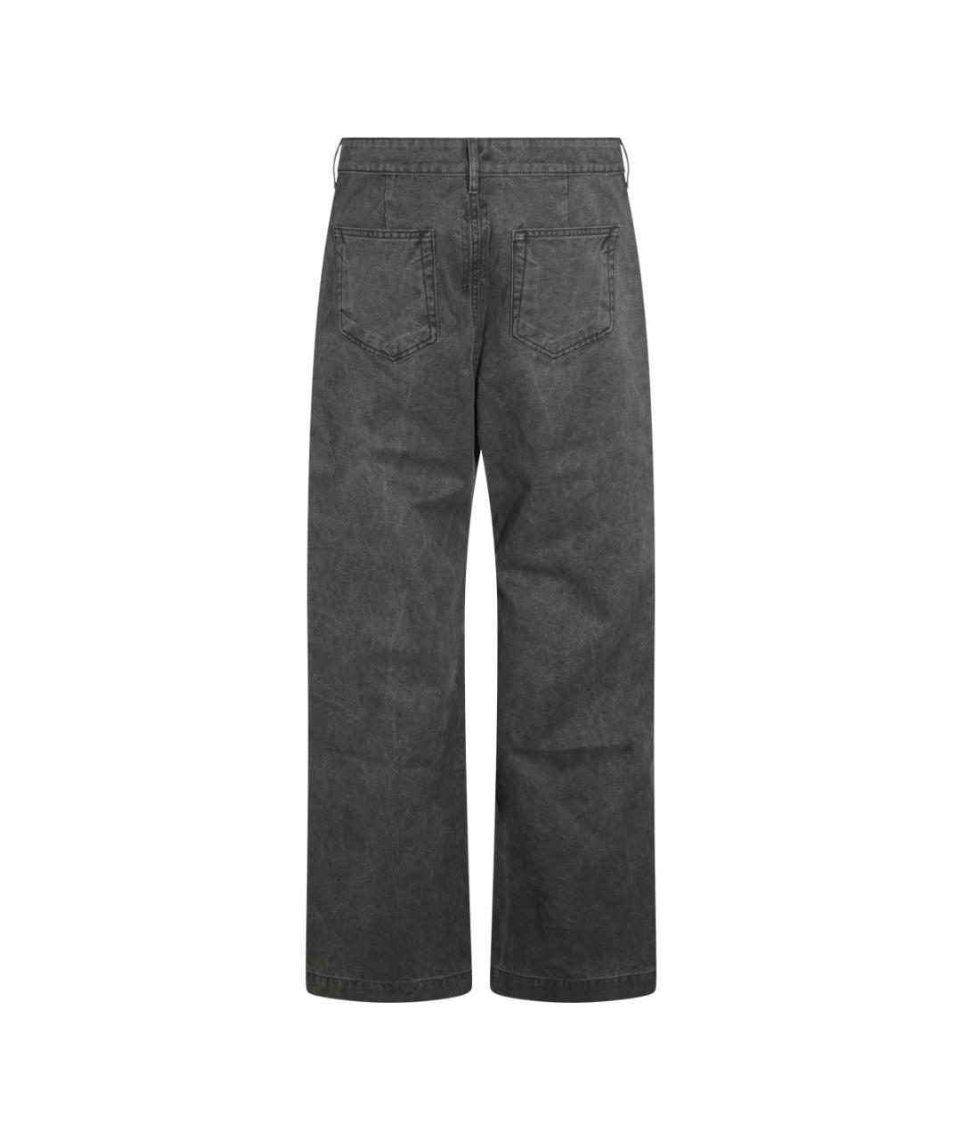RICK OWENS DRKSHDW Мульти хлопковые прямые джинсы, фото 2