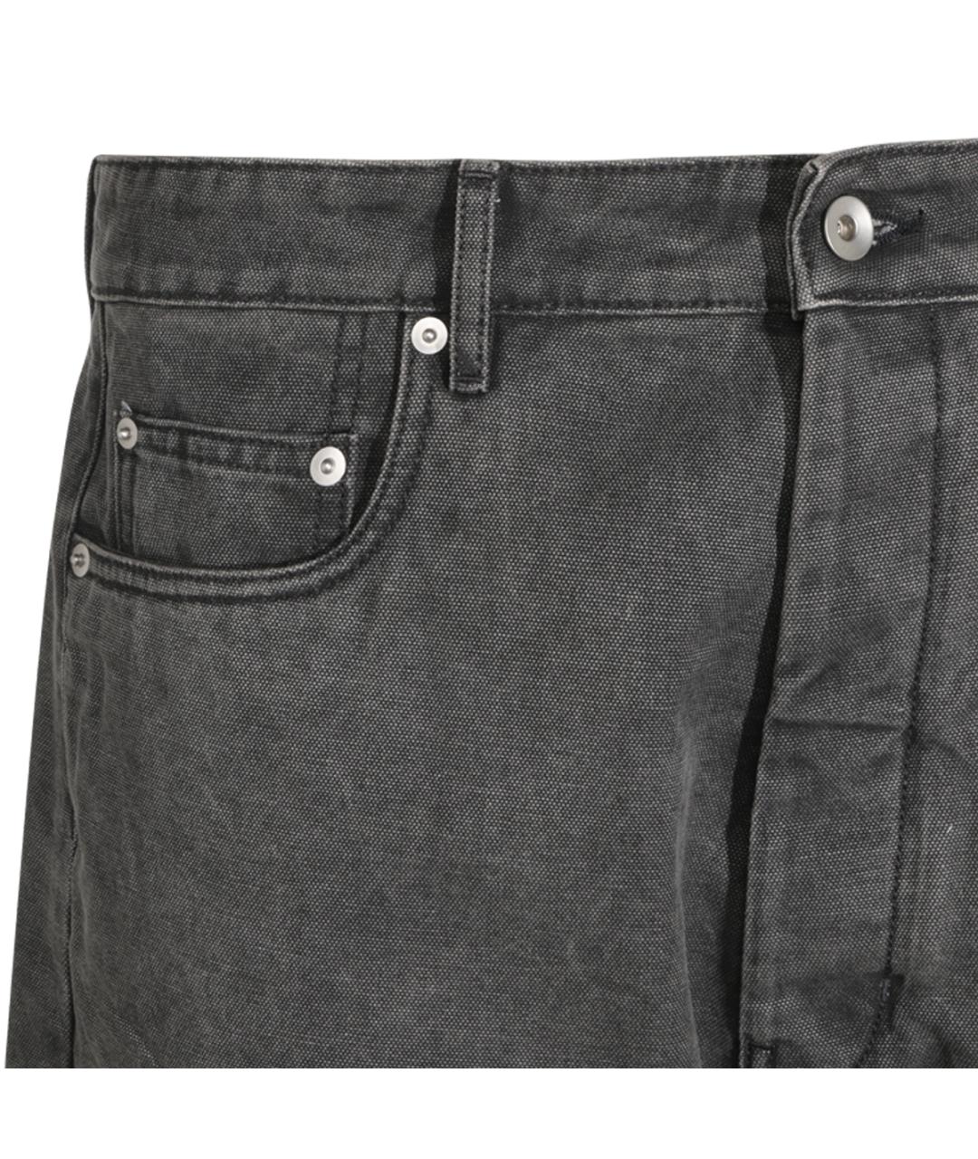 RICK OWENS DRKSHDW Мульти хлопковые прямые джинсы, фото 3