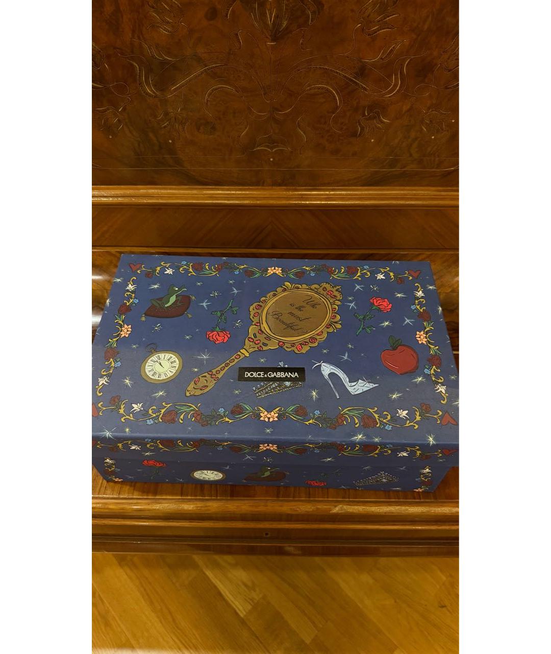 DOLCE&GABBANA Красные замшевые туфли, фото 7