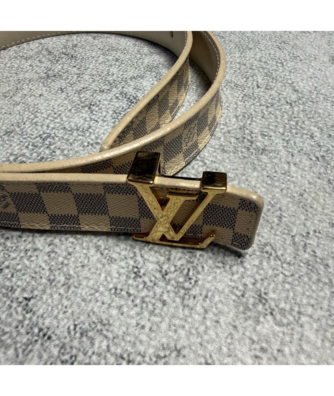 LOUIS VUITTON Бежевый ремень, фото 2