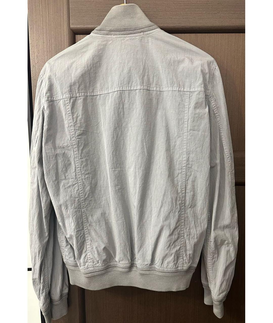 CP COMPANY Серая хлопковая куртка, фото 2