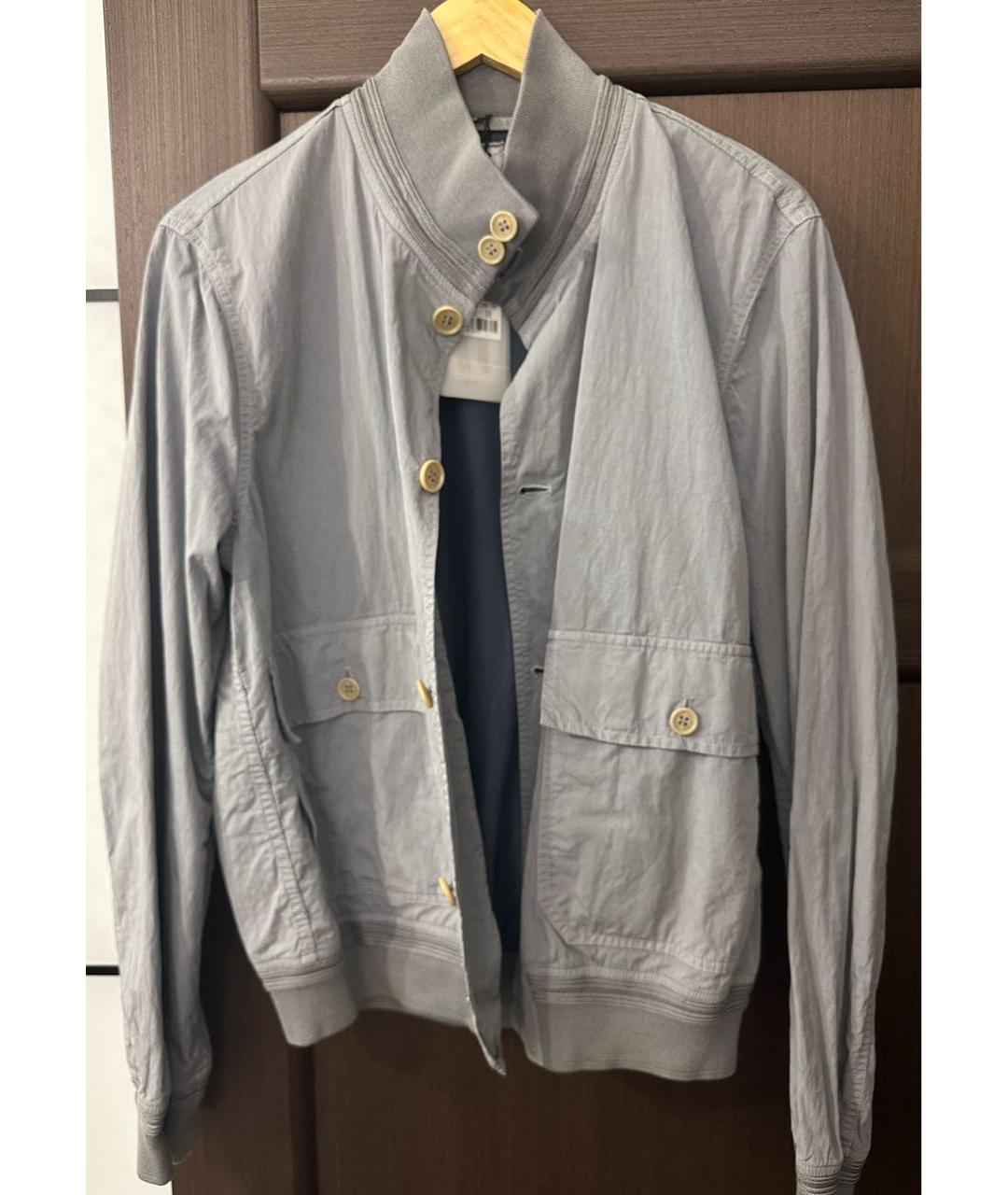 CP COMPANY Серая хлопковая куртка, фото 8