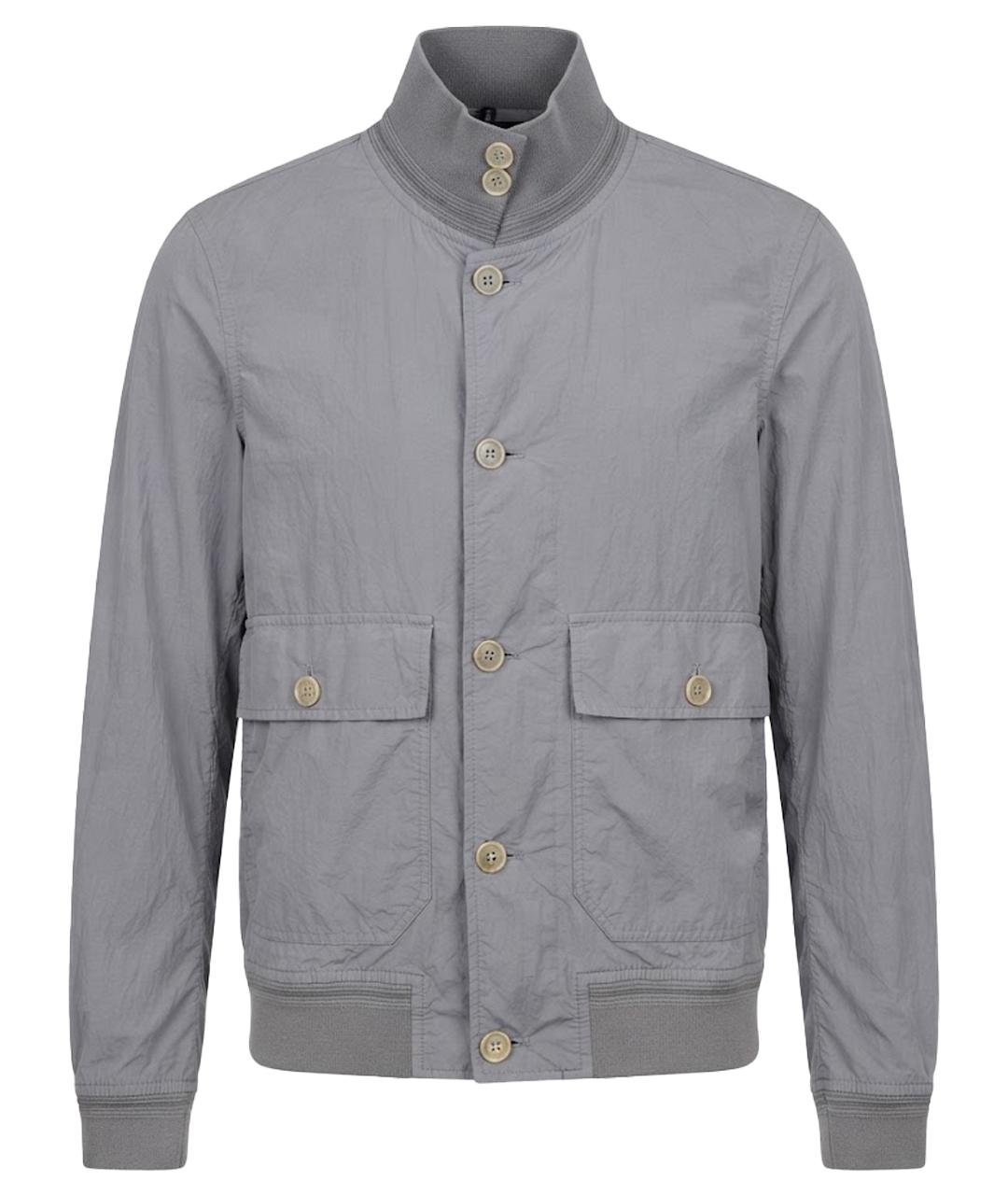 CP COMPANY Серая хлопковая куртка, фото 1