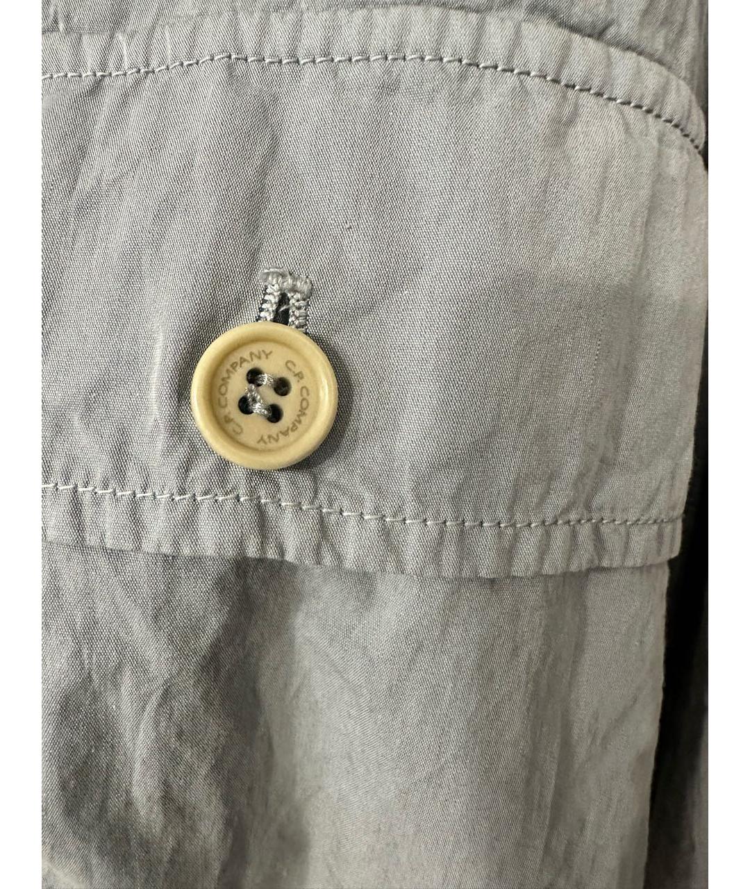 CP COMPANY Серая хлопковая куртка, фото 4