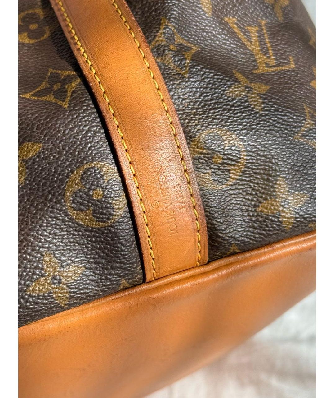 LOUIS VUITTON Коричневая сумка через плечо из канвы, фото 5