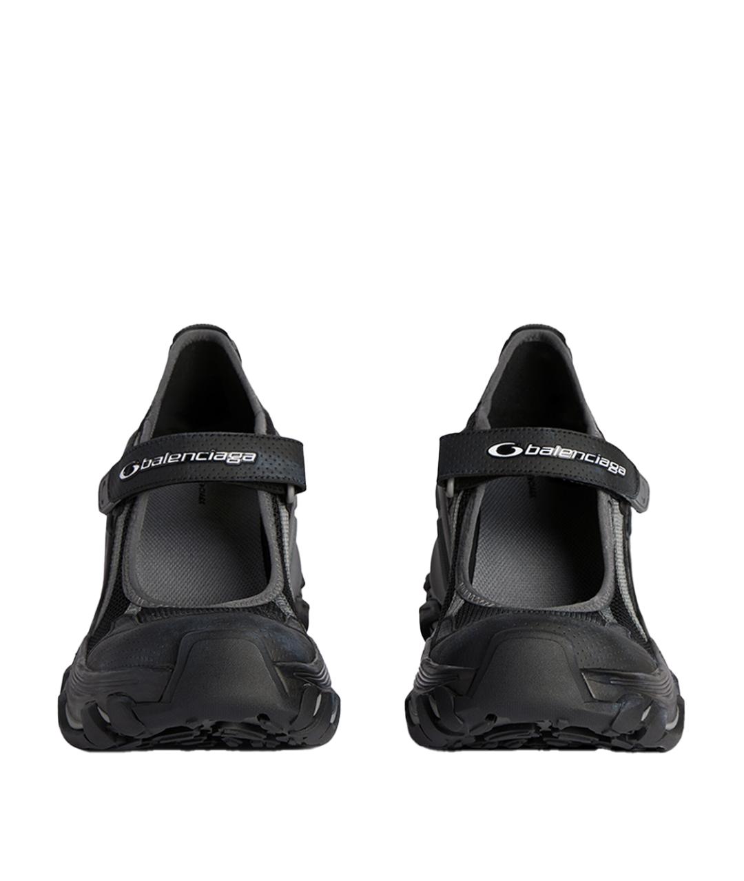 BALENCIAGA Серые синтетические кроссовки, фото 2