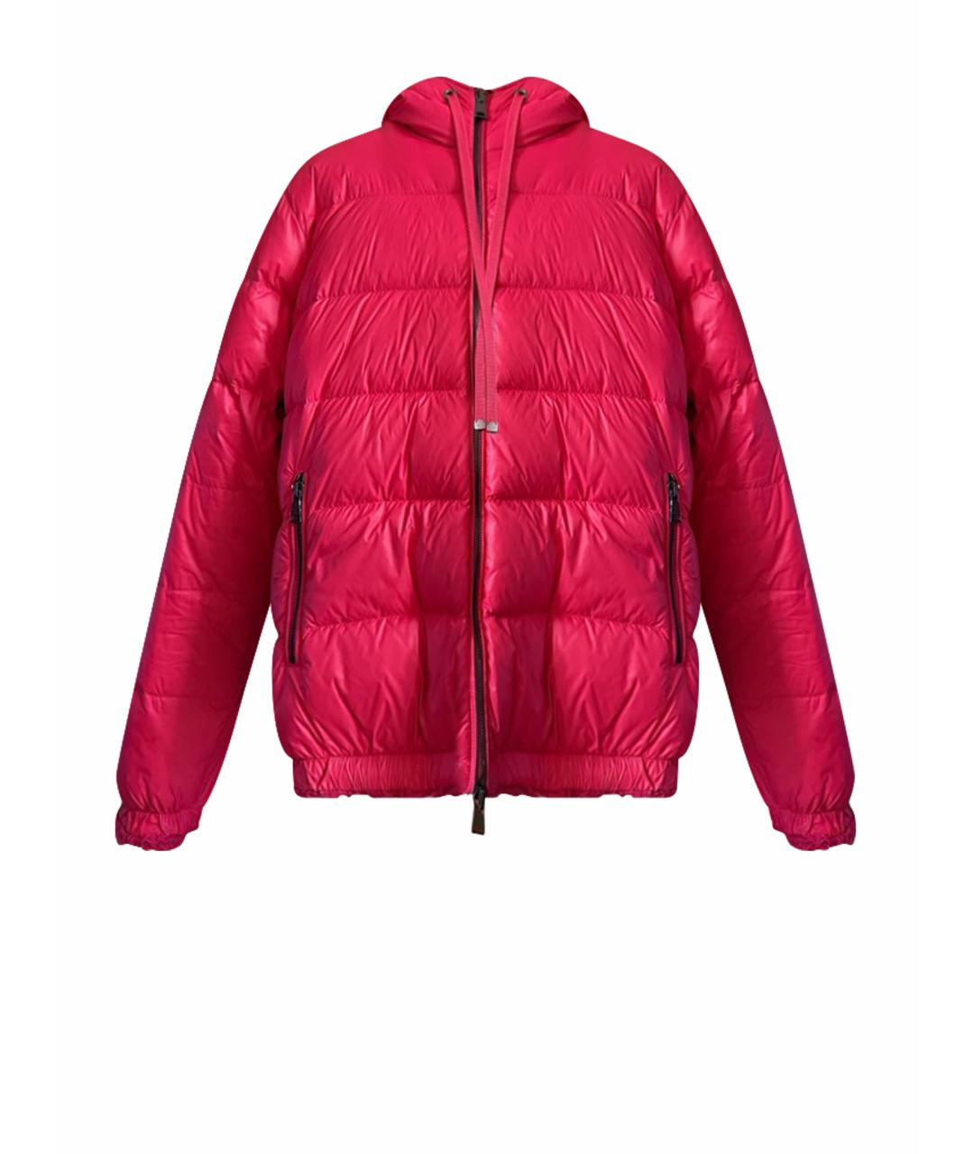 MONCLER Розовый пуховик, фото 1