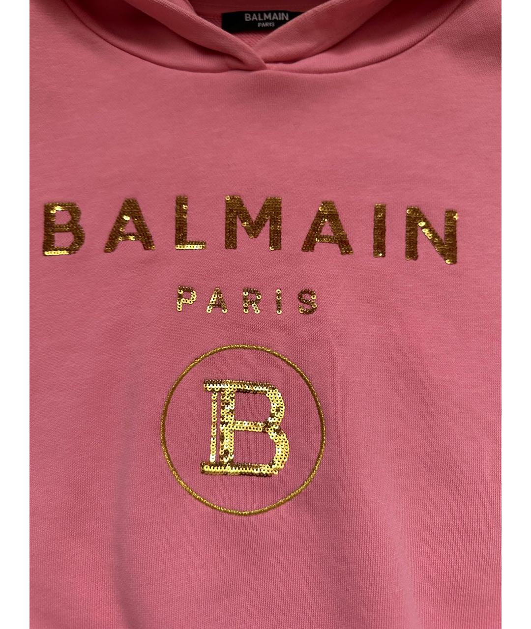 BALMAIN Коралловый хлопковый спортивные костюмы, фото 7