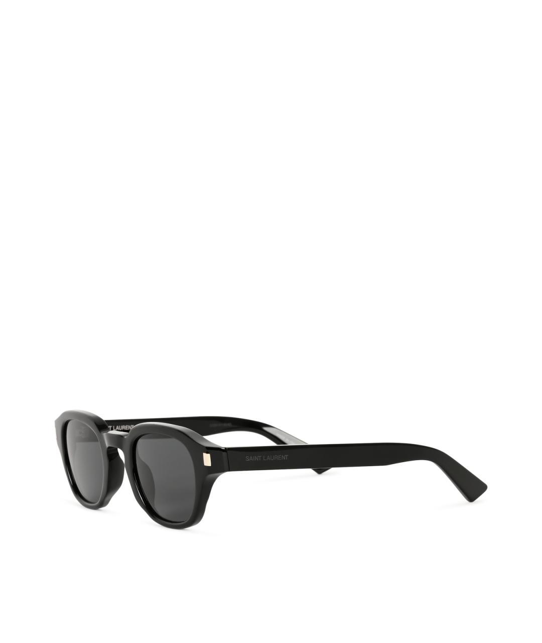 SAINT LAURENT Черные солнцезащитные очки, фото 4