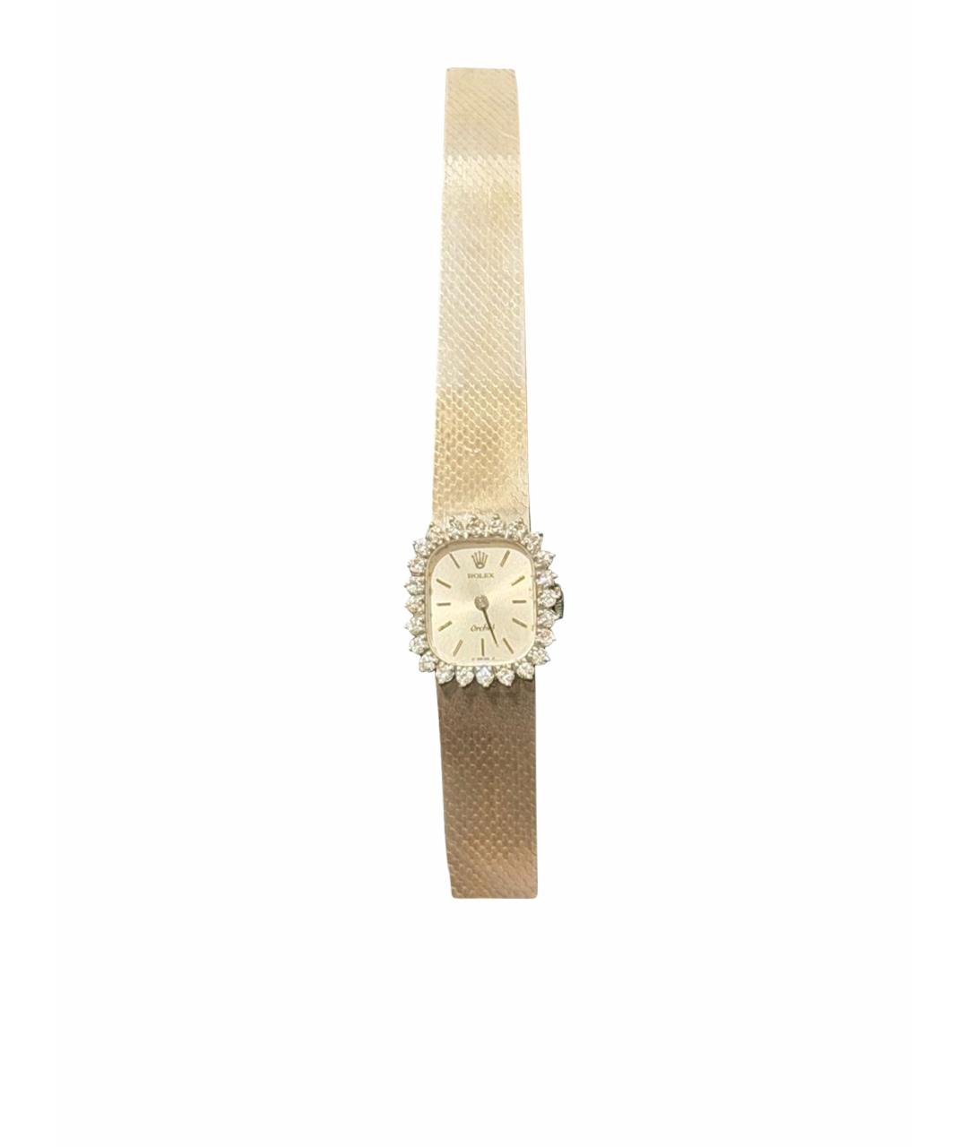 ROLEX Серебряные часы из белого золота, фото 1