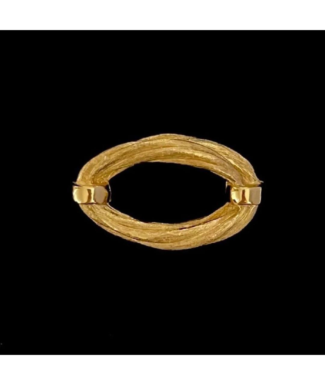 CHRISTIAN DIOR Золотая позолоченная булавка / брошь, фото 8