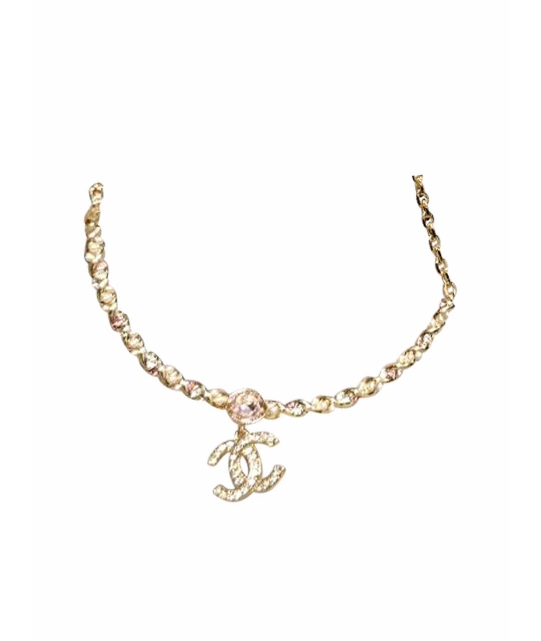 CHANEL Золотое колье, фото 1