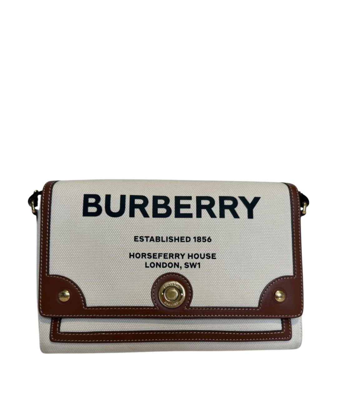 BURBERRY Коричневая сумка через плечо, фото 1